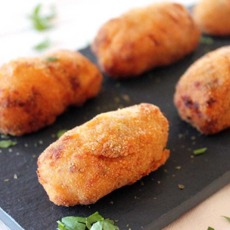 Croquetas caseras de jamón